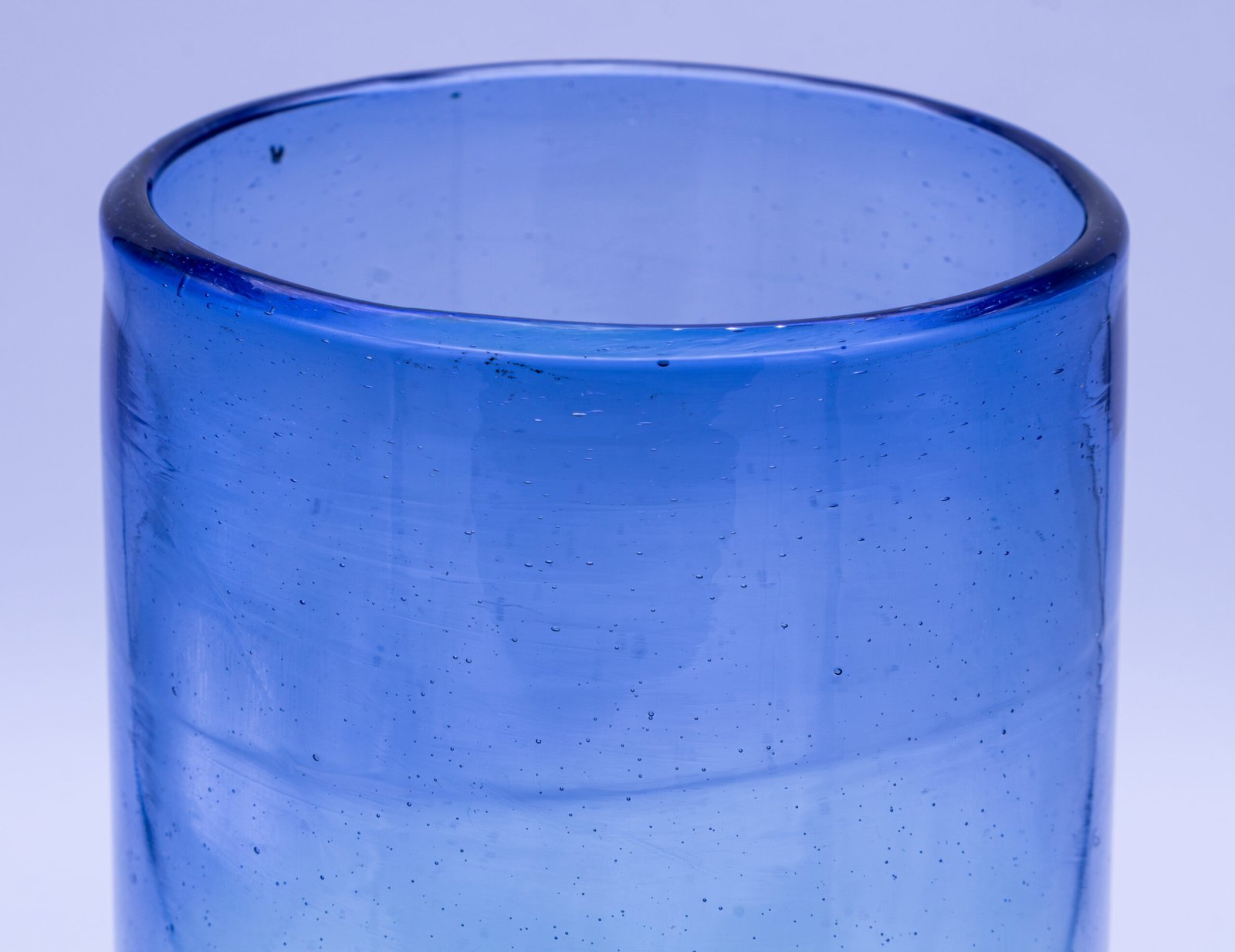 Vaso Recto Azul Turquesa 8x16 cm - Imagen 2